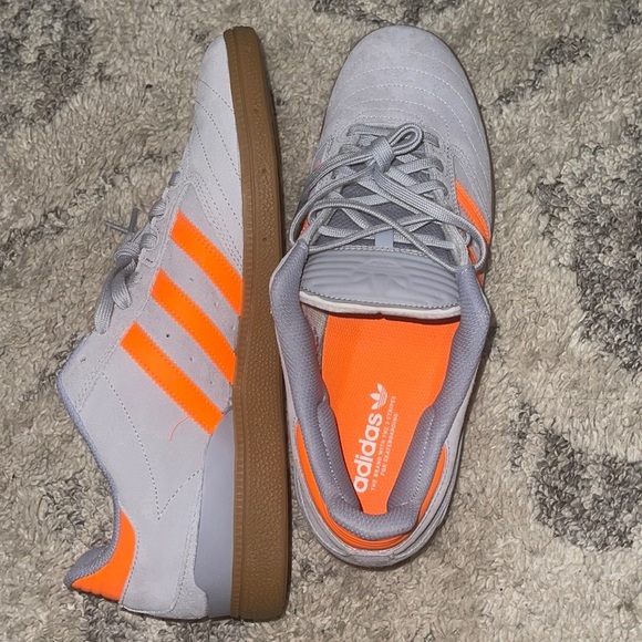 🔥Adidas Busenitz Skateboard Pro Halo Silver Gum Sneakers limited EDiTON sz14 - Picture 12 of 17